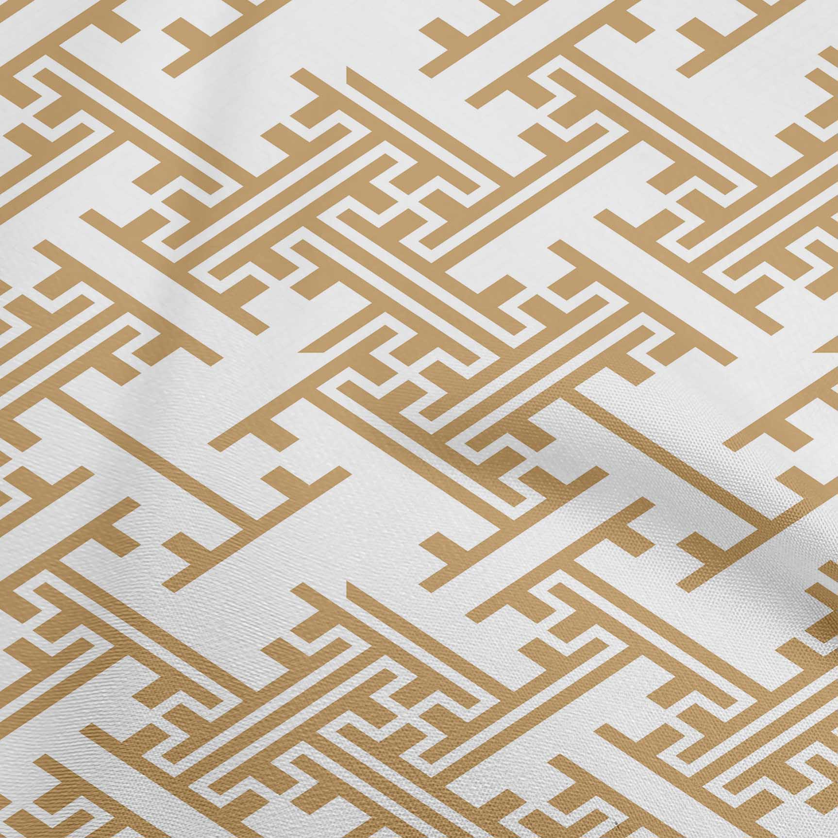 

oneOone Геометрична тканина Cotton Flex Blue для пошиття тканини для рукоділля з принтом у дворі 40 дюймів 42 Inch Wide - Viscose Chiffon білий