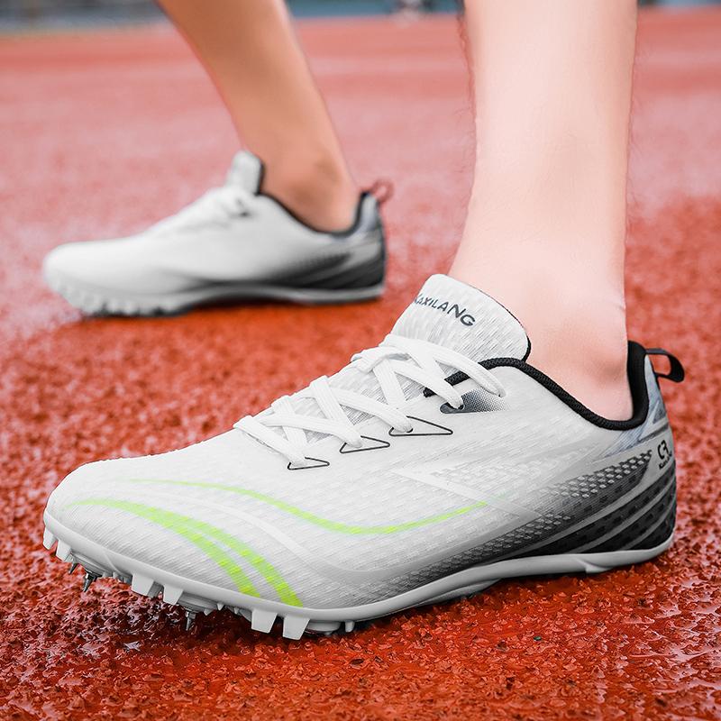 Pantofi Atletism Unisex Confort Anti-Alunecare Bărbați Femei Ultralight Pantofi cu Cuie Tineret Student Antrenament Săritură în Lungime Pantofi Competiție