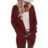 Fashionable Women's Long Knitted Sweater Cross-border  Winter Knitted Jacket