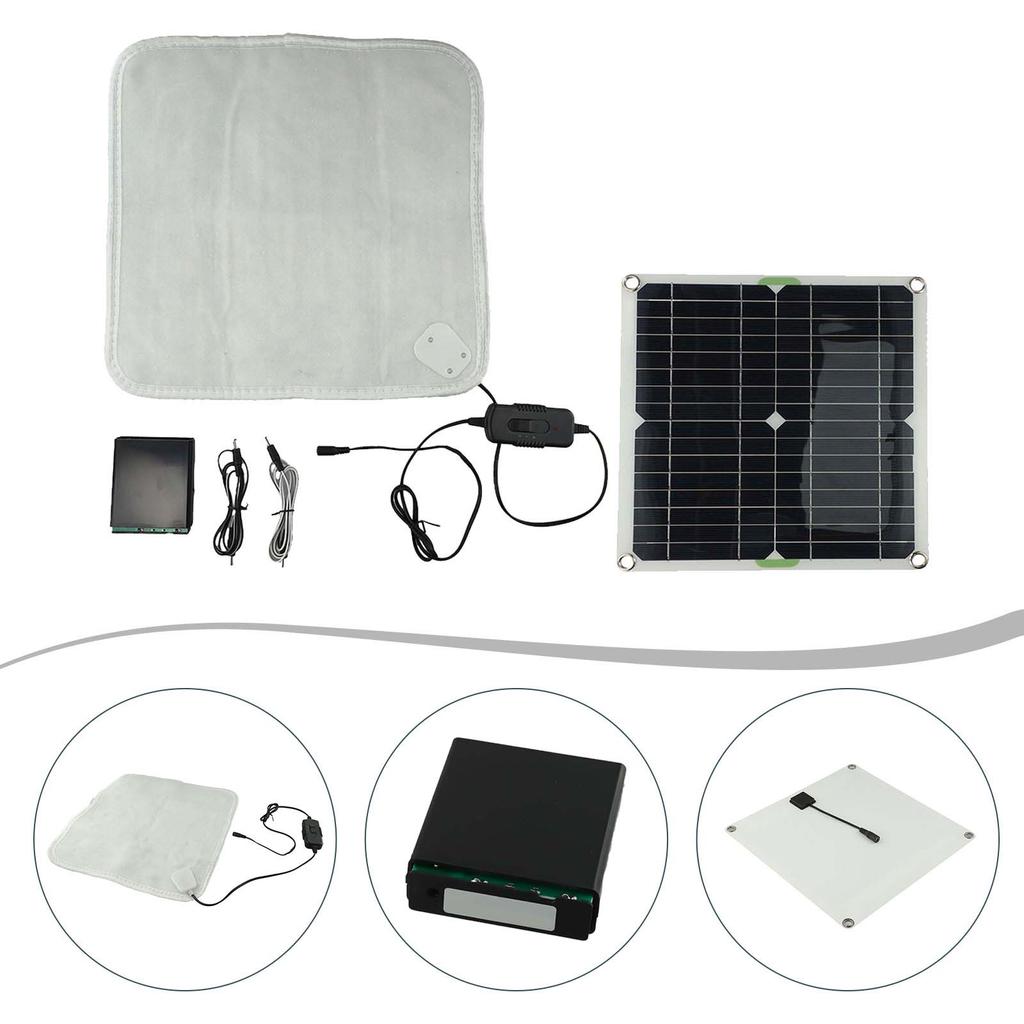 Electric Blanket Energy Storage Box Outdoor Activities Compact Design Connecting Wires Heating Pad With Battery Storage