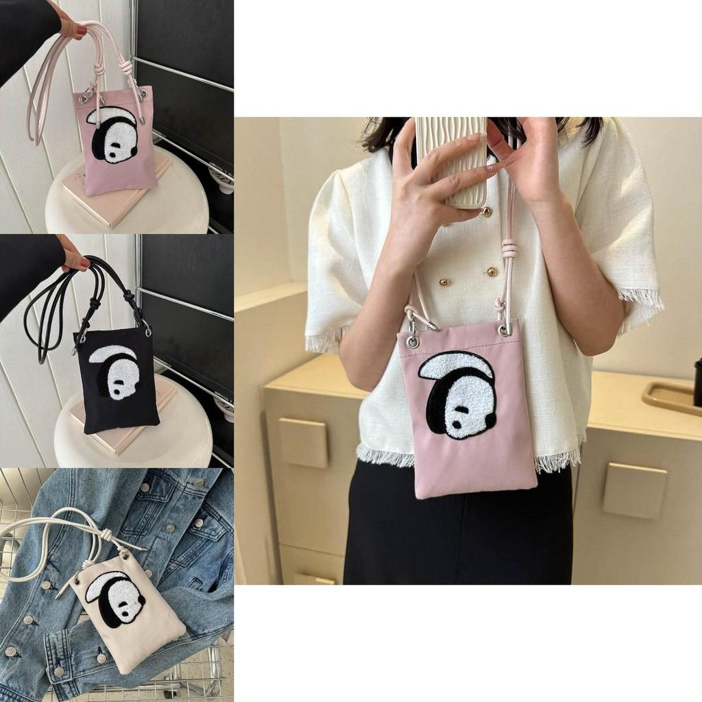 Adorable Panda Mini Crossbody Bag Cute Stylish Shoulder Bag For Students In Various Colors