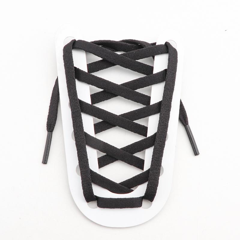 Flat Shoelaces for Sneakers Basketball Shoes Laces for Shoes White Black Shoelace 6mm Width 90/120/140/160CM Shoes Accessories