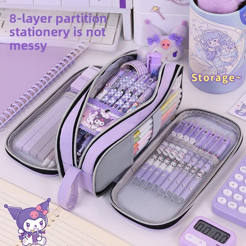 School Supplies Back To School Essential Pencil Case, Large Capacity Stationery Organizer Student Stationery Box