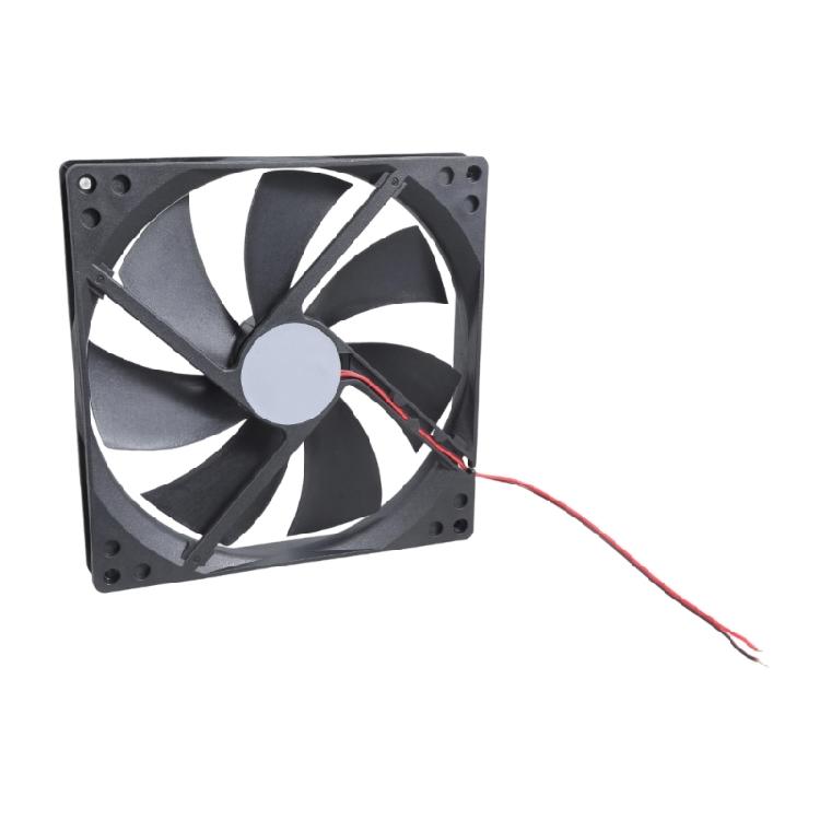 Plastic 180mm Cabinet Exhaust Fan 12V 0.3A High CFM Airflow Optimized For PC Builds And Data Centers