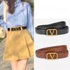 V-shaped Belt Women's High-end Business Thin Women's Belt Versatile Skirt Belt