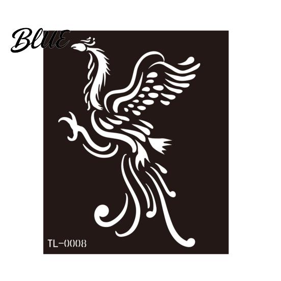 DIY Henna Stencil Tattoo Stencil Reusable Tattooing Template