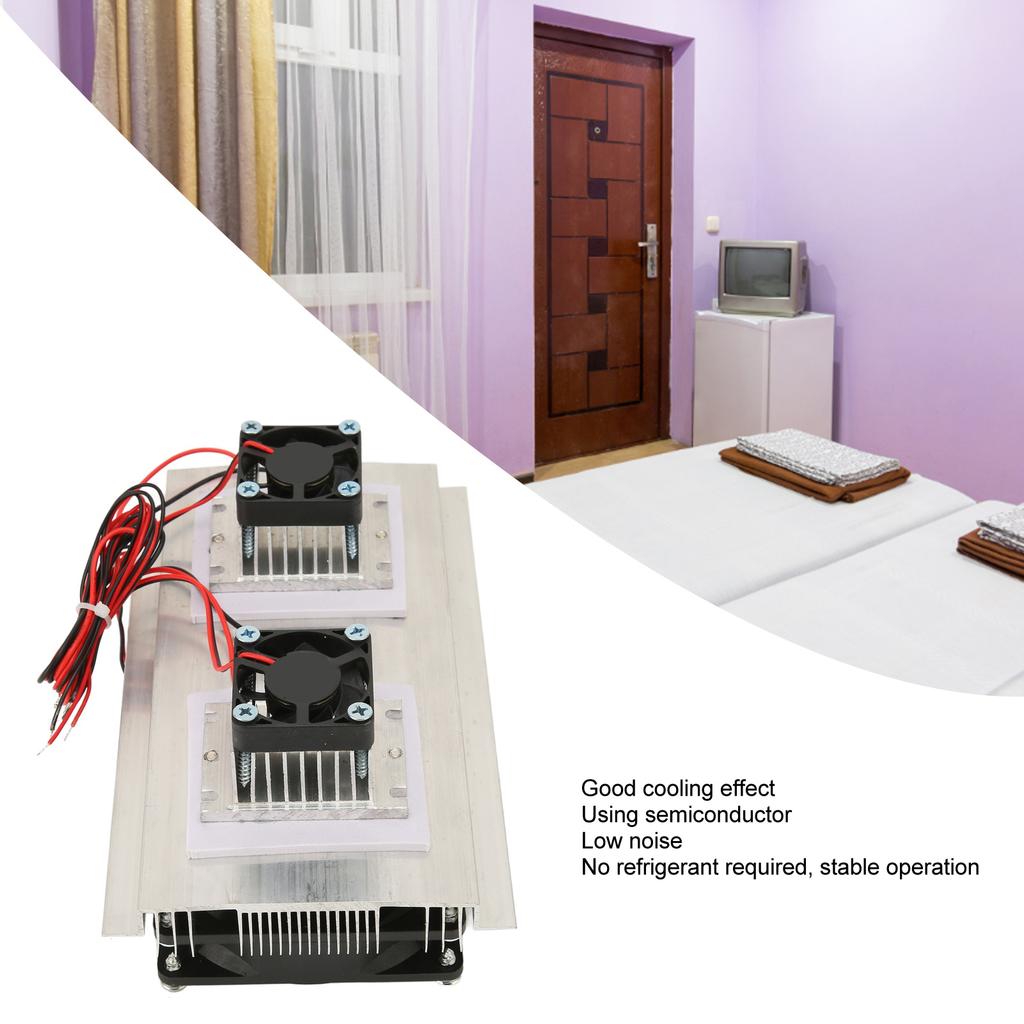 12V Thermoelectric Refrigeration Cooling System Semiconductor Cooling System for     Conditioner Fridge