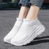 Hot Sale Fashion Running Sneakers for Men Women Breathable Socks Shoes Trainers Men Slip-on Lightweight Sports Shoes Big Size 46
