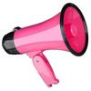 25 Watt Compact Speaker Pa Bullhorn - With Built-in Siren, Voice Recorder, Bottle Opener,pink