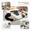 3D Cat Diatomite Bath Mat Provides High Absorption and Quick Drying for Bathroom