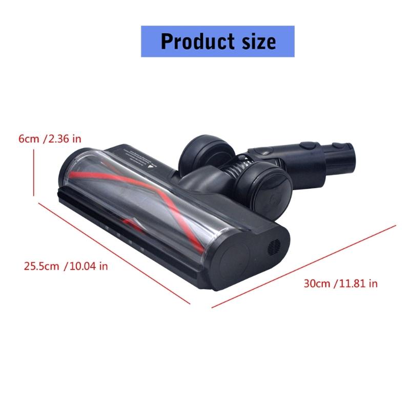 Upgraded Vacuum Floor Brush for Z30 T20 H20 Series Floor Attachment Accessories Flexible Brush Head Carpet