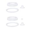 3/4pcs Silicone Sealing Gaskets Accessories for Drinking Cup 24/32/40/64oz Seal Rings Replacement Water Bottle Cup Parts