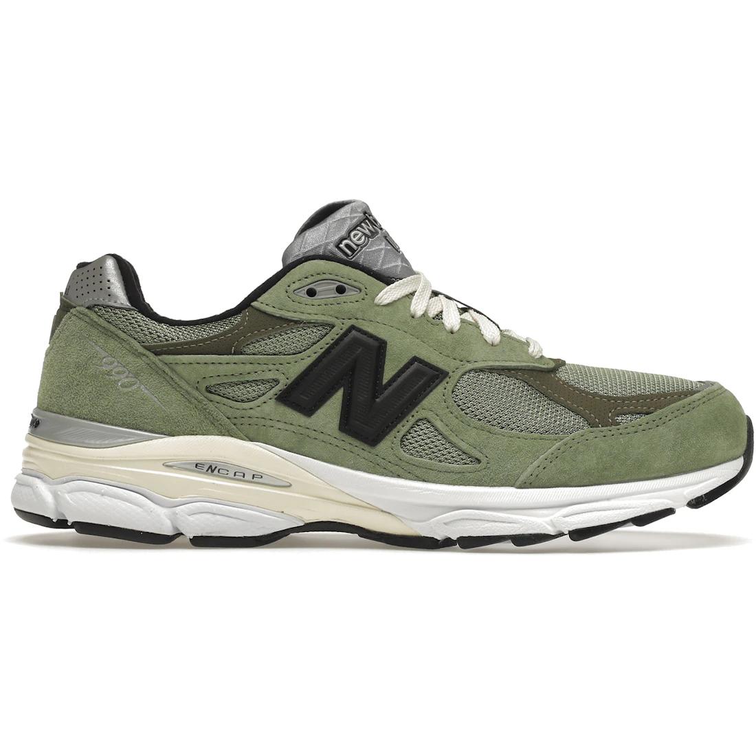 

Кроссовки New Balance 990v3 MiUSA JJJJound Оливковые(M990JD3) 38.5
