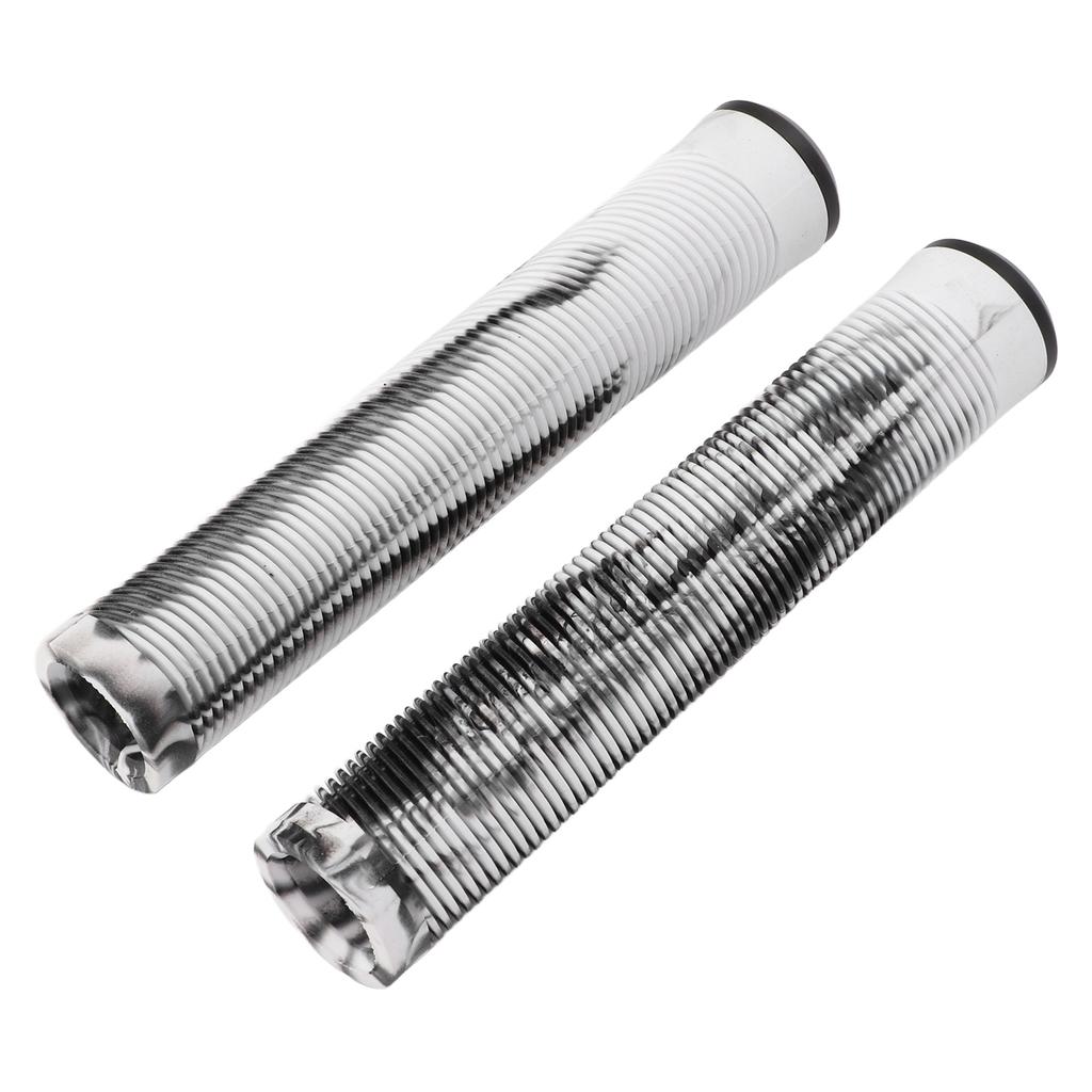 1 Pair 16cm Bike Handlebar Grips Soft TPE Rubber Anti Slip Handle Grips for Fixed Gear Bicycle