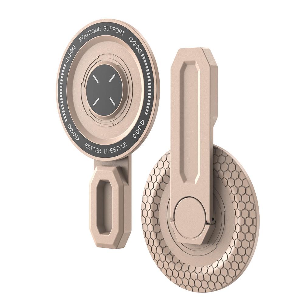 2025 Magnetic Phone Grip Holder 3-in-1 Magnetic Finger Ring Holder Double-Sided Magnetic Phone Stand for iPhone 17 16 15 14 13