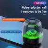 LED Multicolor Ambient Speaker with TWS Pairing – Portable Bluetooth Sound System with TF Card Slot for Christmas Decor