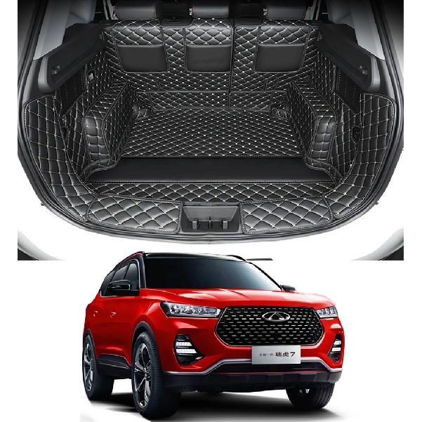 Kofferraummatten für Chery Tiggo 7 2022 2023 Pro Anti-Schmutzschutz-Schutztablett Cargo-Liner-Zubehör