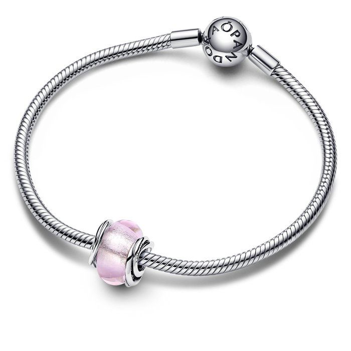 Pendentif - Femme - 793241C00 - Argent Fin 925/1000 - Verre - Couleur Rose