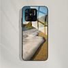 For Xiaomi Redmi 10C Case For Redmi 10C 2022 Cover Marble Painted Tempered Glass Case Fundas For Redmi 10c redmi10C Bumper Coque