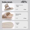 Slip Japanese Cotton Linen Home Slippers
