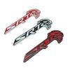 SRT Hellcat Leopard Head Logo Car Sticker for Dodge, Jeep, and Chrysler Grand Cherokee SRT