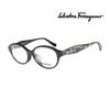 Eyeglass Frame SF2856A 001 Round Horn-rimmed Glasses for Women