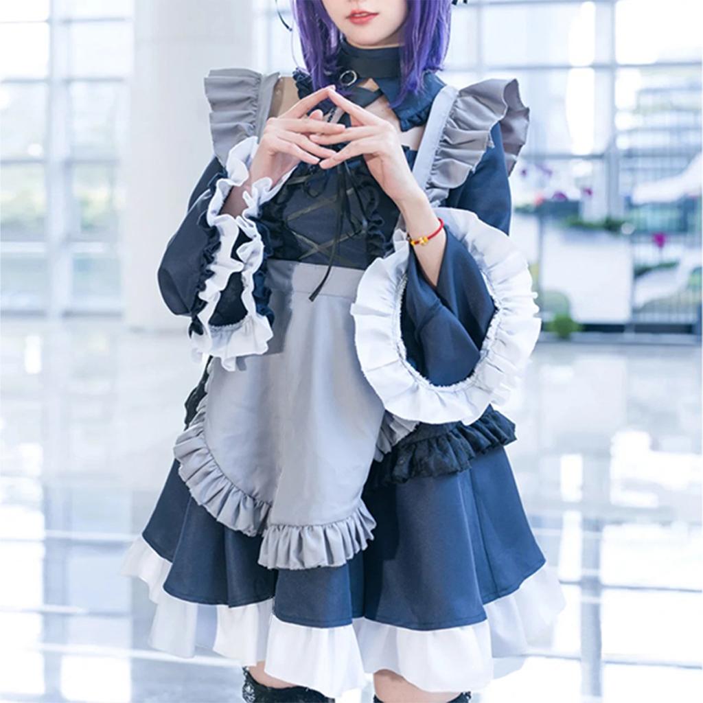 Changing dolls fall in love cos clothes, Kitagawa Seimeng, Kuroe Xiao Maid cosplay