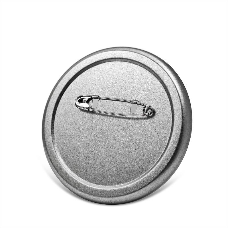 75mm 2D Metal Tin Pin-back Badge Base (Blank) - Japanese Design