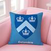Academic Global Theme Art BBacktoschool Season Cushion Cover Pillowcase Short Plush Invisible Zipper Room Sofa Cushion Cover