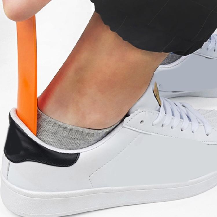 Ergonomik Sap Ayakkabı Çekeceği 195mm ABS Ayakkabı Çekeceği Hafif Taşınabilir Ayakkabı Çekeceği Kolay Bot Ayakkabı Giyme İçin Ayakkabı Çekeceği