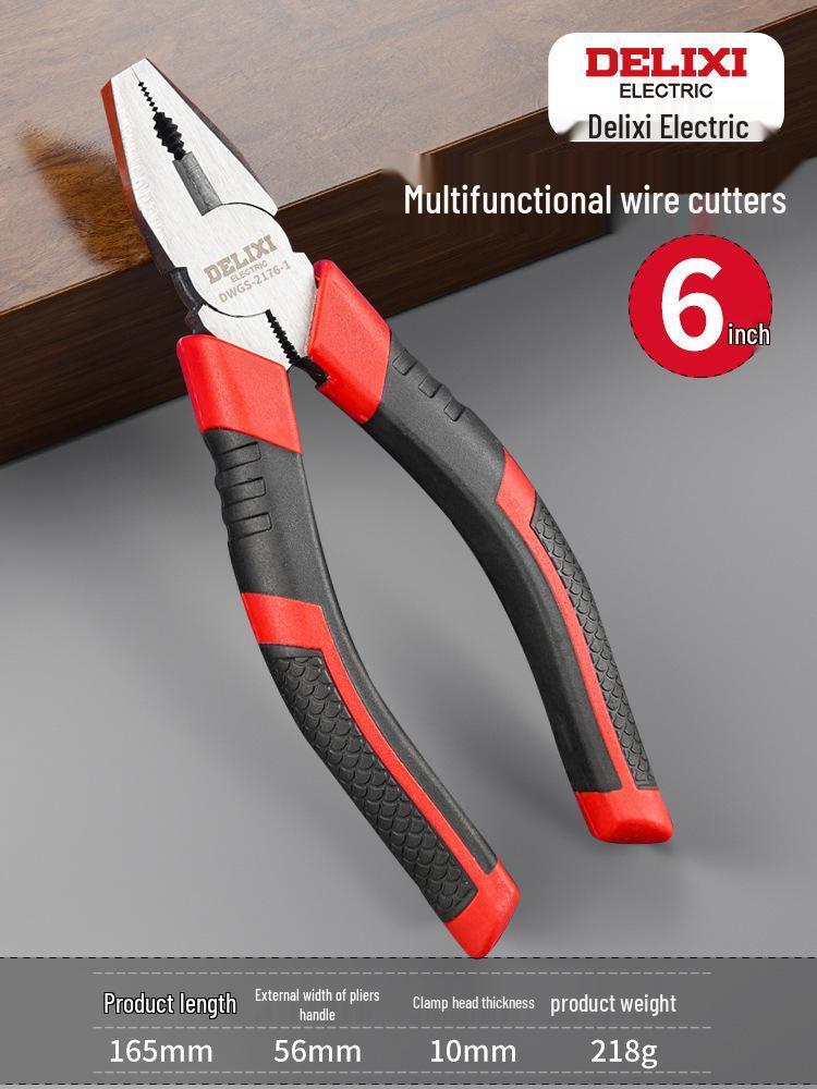 Delixi Explosion-Proof Multifunctional Tiger Pliers and Universal Wire Cutters