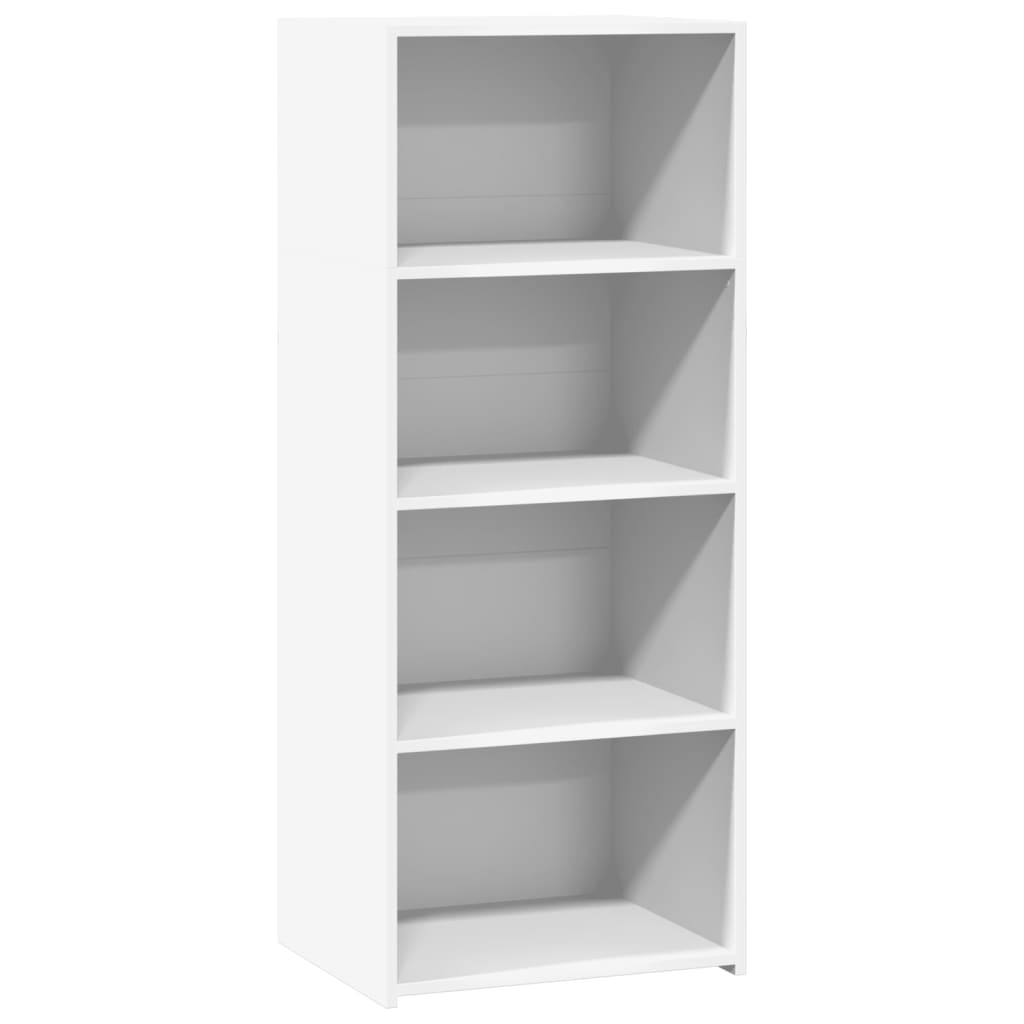 Highboard Weiß 50x41x124 cm Spanplatte