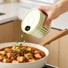 Sealed Fresh-keeping Box Kitchen Refrigerator Storage Box Plastic Food Drain Storage Round Onion Ginger Garlic Storage Box&