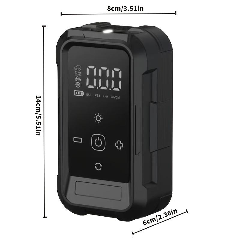 Tire Inflator Portable Air CompressorCar Tire Inflator, Portable Air Compressor With Tire Pressure Gauge And LED Light, Smart Wireless Tire Inflator