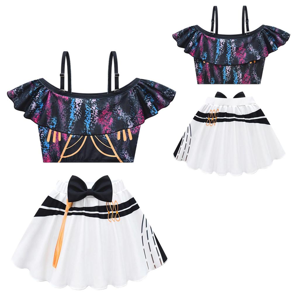 Set costume da bagno casual alla moda per bambini
