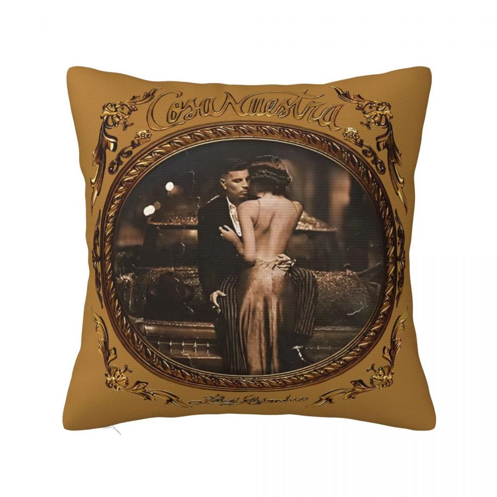 Pop Art Rauw Alejandro Pillow Case Cushion Cover Vintage Polyester Decor Pillowcase for Seat 45*45cm