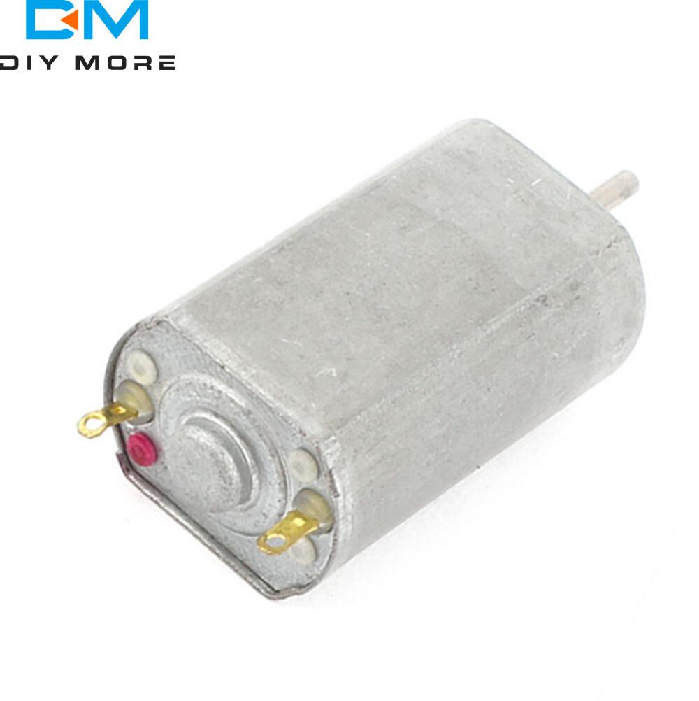 DC Motor Strong Magnetic Brushed Electric DC 3V-6V 29712 RPM Cars Toys Electric Motor Metal Car Engine Motor Kit for Toys