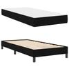 Box Spring Bed with Mattress Black 80 x 200 cm Fabric