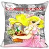 Candy Candy Polyester Cushion Cover Children's Room Decoration Pillow Case Living Room Chair Sofa Home Decoration 1007