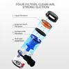 Recharge Home/Car Vacuum Cleaner Cordless Handheld Handstick Vac LED Light