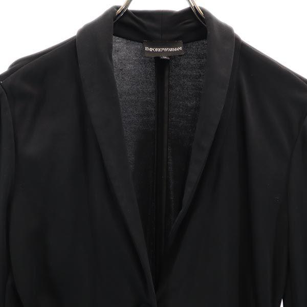Emporio Armani tailored jacket 42 black Women Used