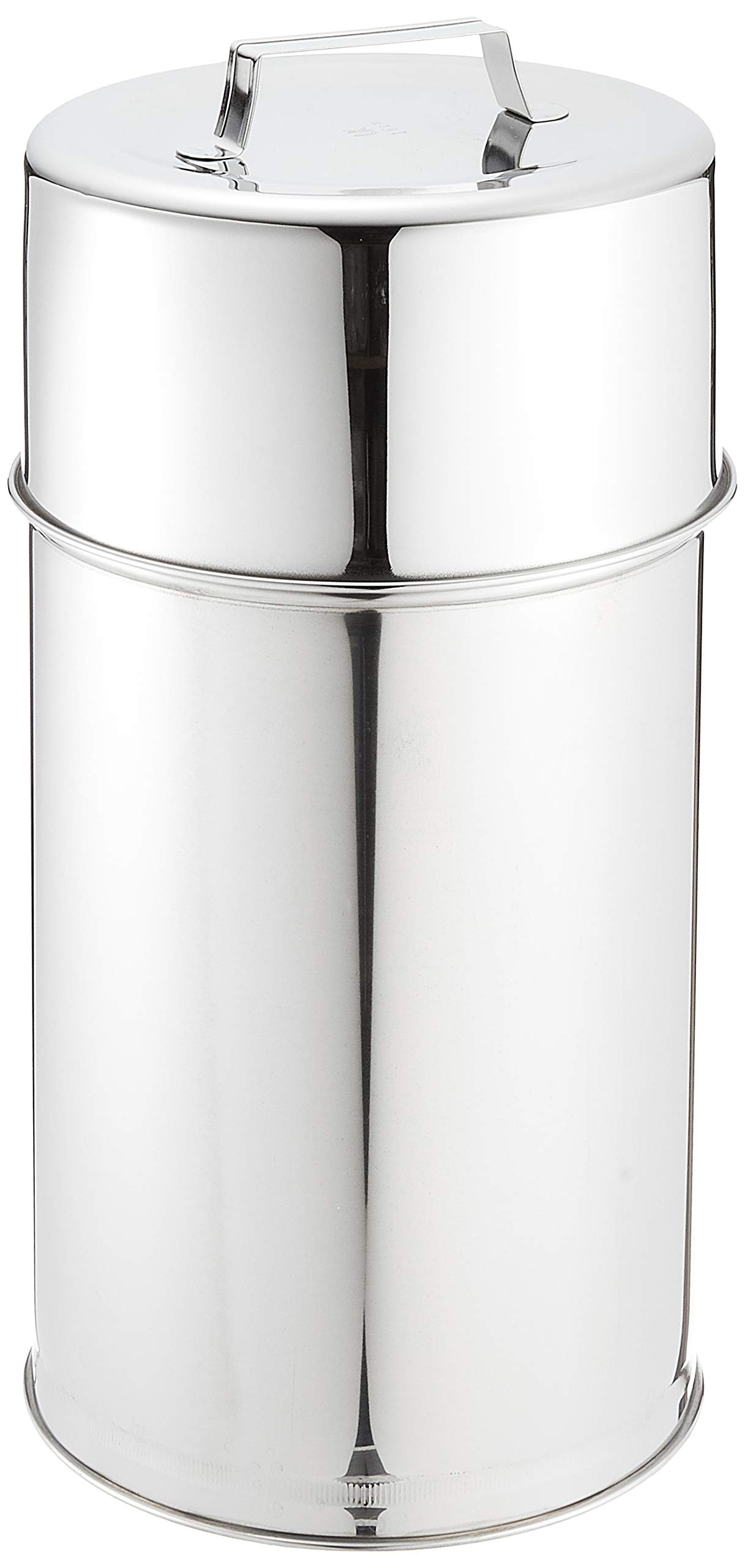 

Endo Shoji Commercial Tea Canister, 16cm, Stainless Steel, Made in Japan, BTY01002