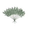 10/20Pcs Artificial Eucalyptus Leaf Stems Green Fack Plants Living Room Decoration Bride Wedding Holding Flowers Bouquet Decor