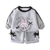 Kids Casual Long-Sleeve Set, Comfortable Daily Wear Outfits