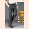 Romon Men's Wrinkle-Resistant Casual Suit Pants