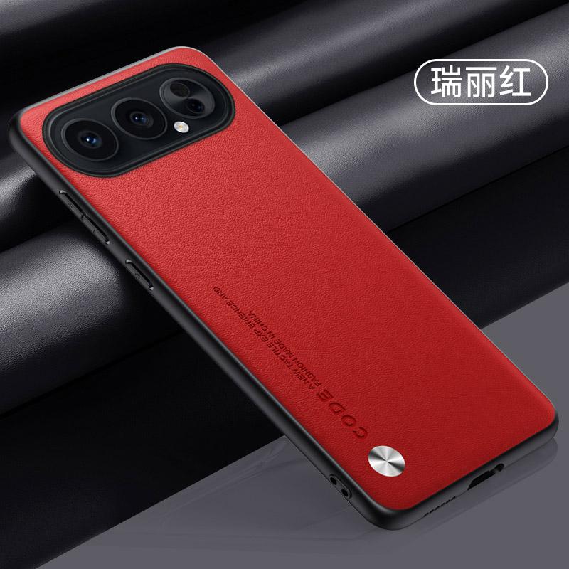 Leather Funda for Honor 500 / 500 Pro Case Cover Fashion Fiber Texture PU-Leather Protection Shockproof Back Capa