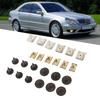 24pcs Engine Undertray Fasteners Clips Screw MC3003 Replacement for Benz C‑Class W203 W204 CL203