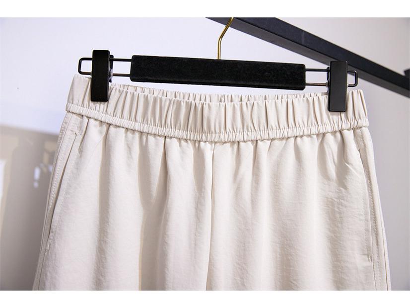 Extra-Thick Plus Size High-Waisted Harem Pants for Women, 300 jin, Long Casual Wear