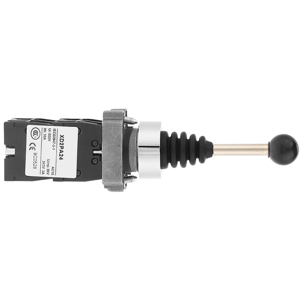 1pc Joystick Controllers Spring Return Switch 4 Position Joy Stick Control Replacement Black