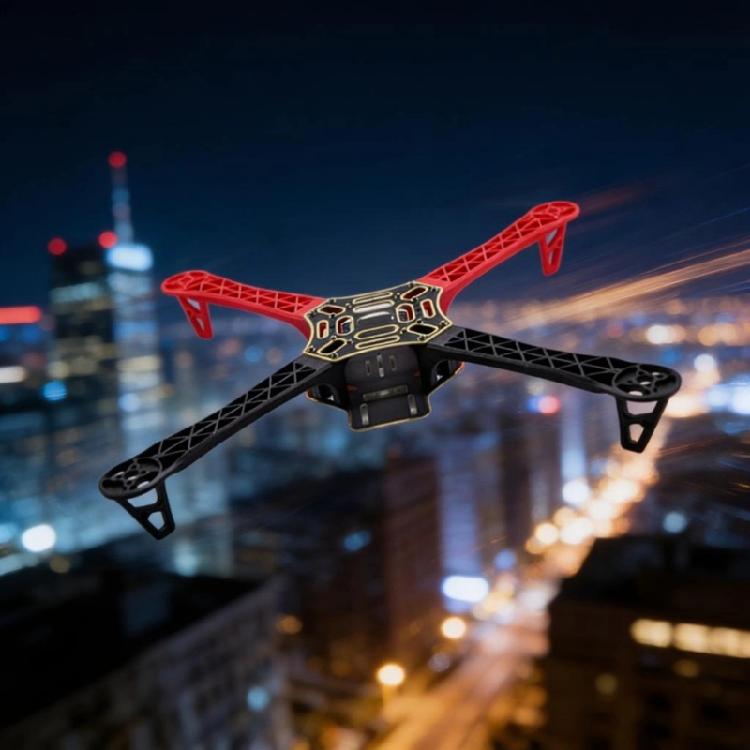 Easy To Assemble 450mm Four Shaft Drones Frame With Excellent Aerodynamic Stability For Hobbyists And Beginner